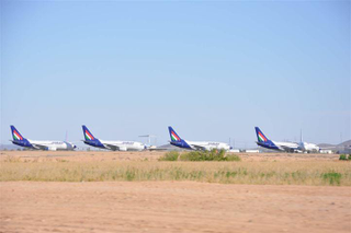 Illustration for article titled The World's Most Bizarre Aircraft Graveyards